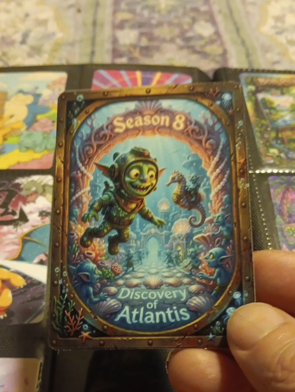 Discovery of Atlantis Season 8 Collectible Card